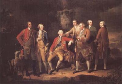 Richard Brompton The Duke of York with his Entourage in the Veneto (mk25) oil painting picture